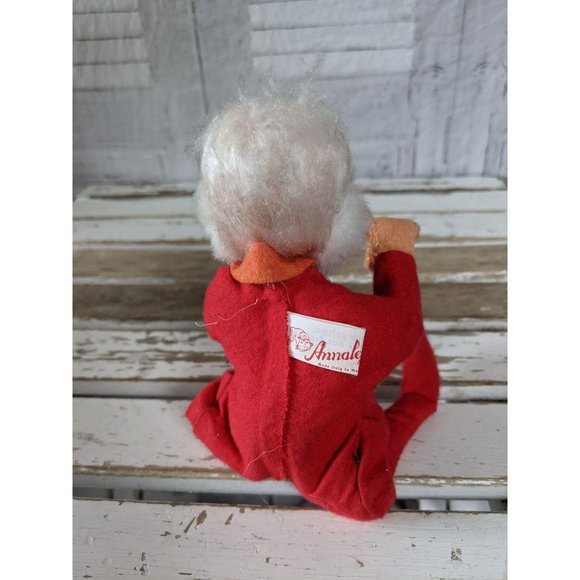Vintage Annlee Santa 1987 red small - Picture 3 of 6